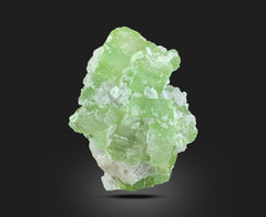 Green Tourmaline on Matrix with Quartz Specimens from Pakistan – 68 g | 6 Pieces