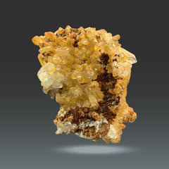 Iron Coated Quartz Cluster from Pakistan