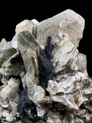 Schorl Tourmaline on Star Mica from Skardu, Pakistan – 163 g