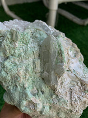 Kunzite combined with Quartz from Afghanistan