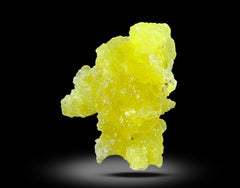 Yellow Brucite Crystals from Baluchistan, Pakistan