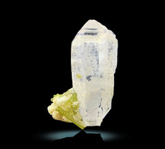 Green Tourmaline Specimen combined with Quartz from Afghanistan