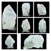 Green Tourmaline with Quartz Lot from Afghanistan – 287 g | Lot of 7