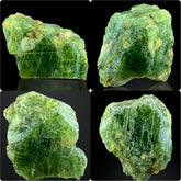 Diopside Crystals from Afghanistan – 157 g | 4 Pieces