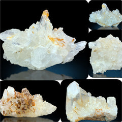 Clear Quartz Clusters from Pakistan – 1062 g | 5 Pieces