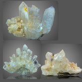 Clear Quartz Specimens from Skardu, Pakistan – 825 g | 3 Pieces