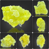 Yellow Brucite Crystal Specimens from Baluchistan, Pakistan – 149 g | 6 Pieces