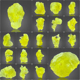 Brucite Crystals Lot from Baluchistan, Pakistan – 50 g | 19 Pieces