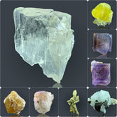 Mixed Mineral Specimen Lot from Pakistan & Afghanistan – 151 g | 8 Pieces