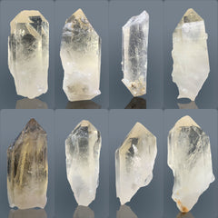 Smoky Quartz Crystals Lot from Pakistan – 317 g | 8 Pieces