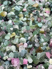 Pink & Green Tourmaline Crystals from Afghanistan – 410 g Mineral Lot