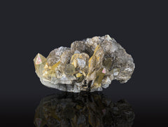 Iron Coated Quartz Crystal Cluster from Pakistan – 730 g