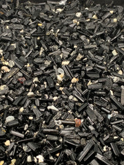 Black Tourmaline Rough Specimen Lot from Skardu, Pakistan – 1,044 g