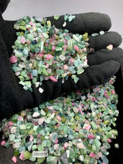 Bi-Color Tourmaline Short Crystals from Afghanistan – 205 g