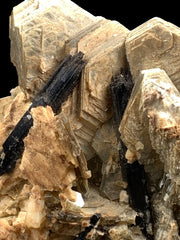 Schorl Tourmaline on Star Mica from Skardu, Pakistan – 163 g