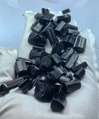 Black Tourmaline Rough from Pakistan – 133 g Mineral Lot