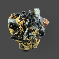 Schorl Tourmaline Cluster on Matrix from Skardu, Pakistan