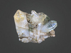 Chlorite Quartz Cluster Specimen Lot from Pakistan – 944 g | 4 Pieces