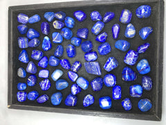 Lapis Lazuli Cabs Polished Stones from Afghanistan – 1,021 g