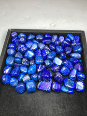 Lapis Lazuli Freeform Polished Stone Lot from Afghanistan