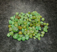 Peridot Rough, Faceting Grade from Mansehra, Pakistan
