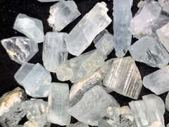 Aquamarine Rough Crystals from Pakistan – 124 g | 2 Pieces