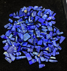 Drilled Lapis Lazuli from Afghanistan – 214 g Mineral Lot