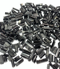 Black Tourmaline Crystals from Skardu, Pakistan – 228 g Mineral Lot
