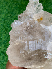 Elestial Smoky Quartz Crystal from Afghanistan