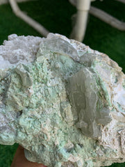 Kunzite combined with Quartz from Afghanistan