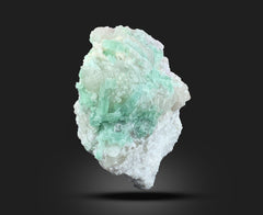 Green Tourmaline on Matrix Quartz Specimens from Pakistan – 1333 g | 3 Pieces