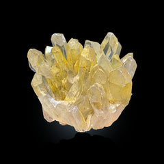 Iron Oxide Quartz Cluster on Matrix from Pakistan