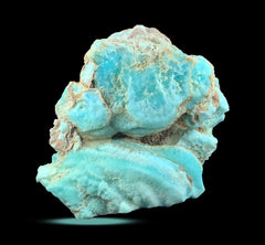 Natural Blue Aragonite Specimen from Baluchistan, Pakistan