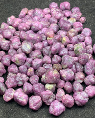 Rough Ruby Crystal Parcel from Afghanistan – Pink Corundum Mineral