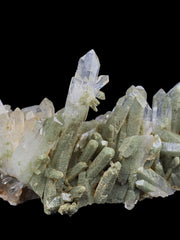 Chlorine Quartz Crystal Cluster Specimen from Pakistan – 400 g