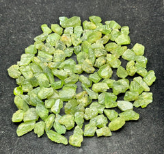 Green Peridot Rough Lot from Mansehra, Pakistan – 84 g