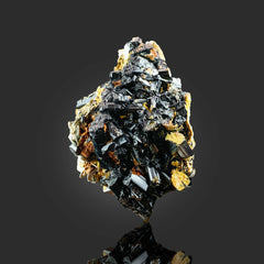 Natural Black Tourmaline on Matrix from Skardu, Pakistan