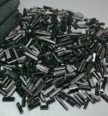 Black Tourmaline Crystals from Pakistan – 330 g Mineral Lot
