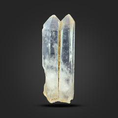 Iron Coated Quartz Crystals from Pakistan