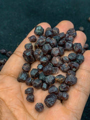 Almandine Garnet Crystals Rough Lot from Pakistan