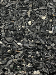 Black Tourmaline Rough Specimen Lot from Skardu, Pakistan – 1,516 g