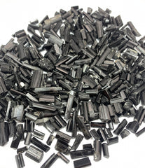Black Tourmaline Crystals from Pakistan – 324 g Mineral Lot