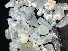 Aquamarine Rough Crystals from Pakistan – 145 g | 2 Pieces