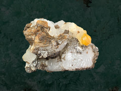 Iron Coated Quartz on Matrix from Skardu, Pakistan – 557 g
