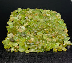 Peridot Rough Faceting Grade Lot from Mansehra, Pakistan – 258 g