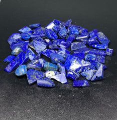 Drilled Polished Lapis Lazuli Gemstone Lot from Afghanistan – 135 g