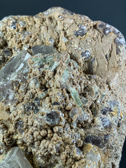 Aquamarine Cluster on Matrix Specimen from Afghanistan – 1,182 g