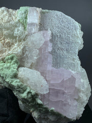 Kunzite with Quartz on Matrix from Afghanistan