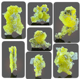 Yellow Brucite Specimens from Pakistan – 152 g | 4 Pieces
