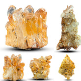 Natural Iron Coated Quartz Cluster from Pakistan
